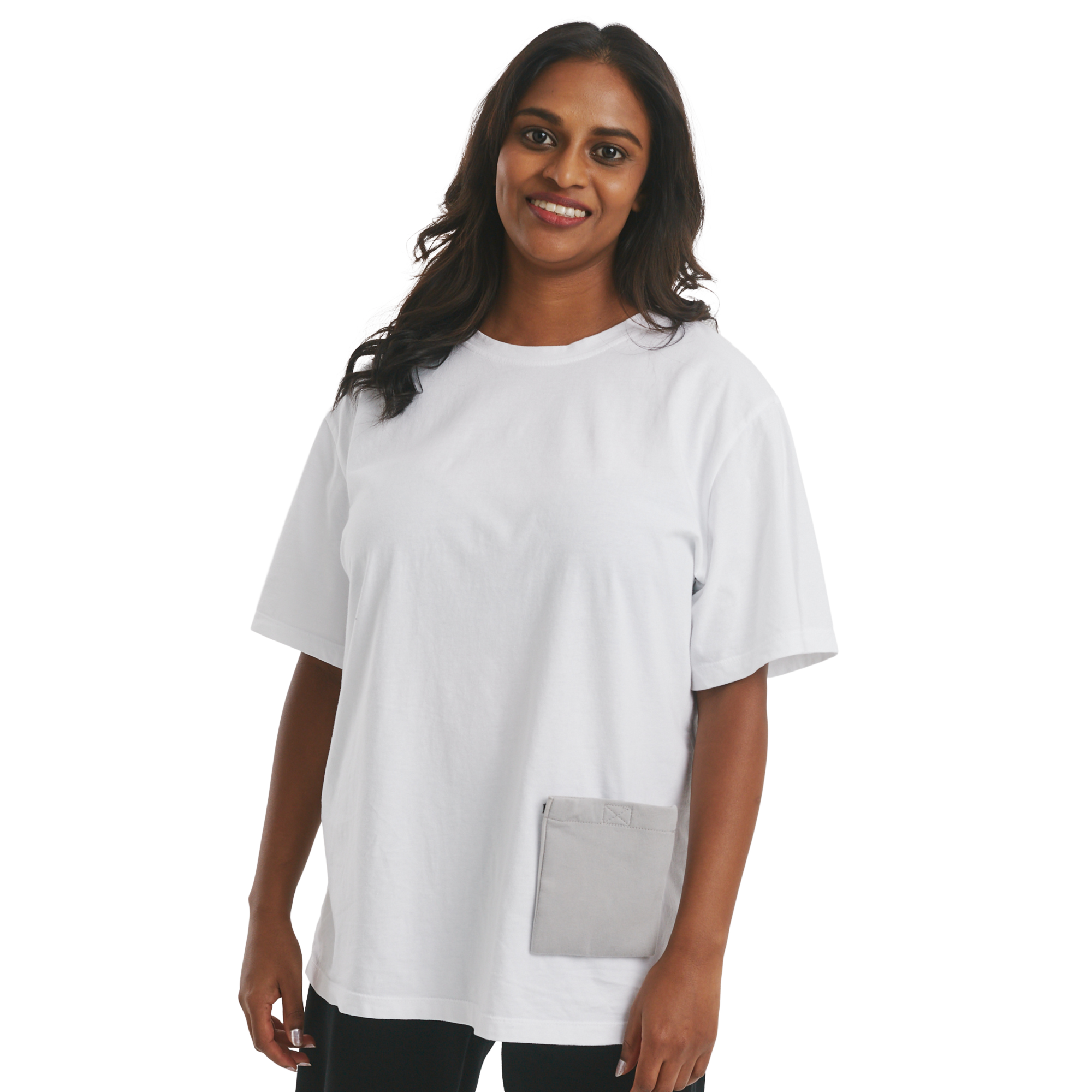 The Side Fastening T-Shirt - Womens - The Shapes United
