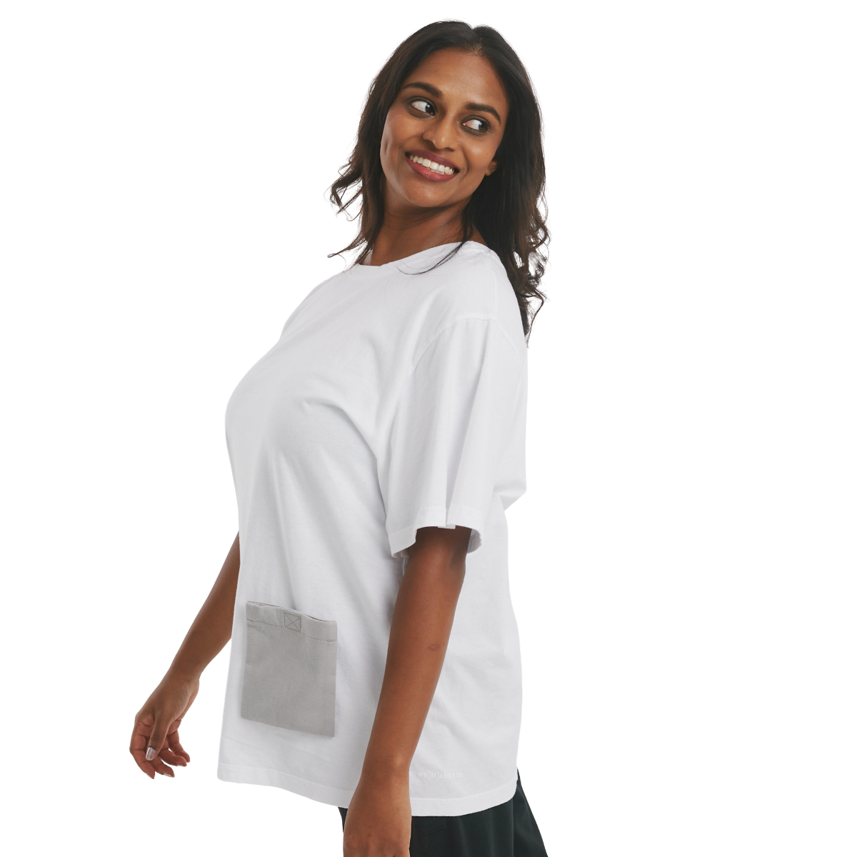 The Side Fastening T-Shirt - Womens - The Shapes United